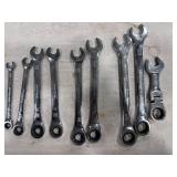 Assorted Ratcheting Wrench Set