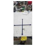 Blue Metal Lug Wrench