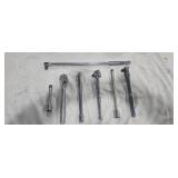 Ratchets and Extensions Tool Lot