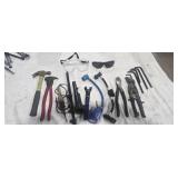 Assorted Hand Tools & Safety Glasses