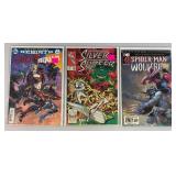 Misc. Collectible Comics Including "Silver Surfer" And More (Bagged And Carded)