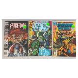 Misc. Collectible Comics Including "Battle Star Gallactica" And More (Bagged And Carded)