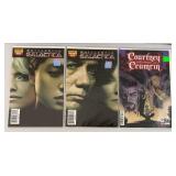 Misc. Collectible Comics Including "Battle Star Gallactica" And More (Bagged And Carded)