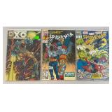 Misc. Collectible Comics Including "Battle Star Gallactica" And More (Bagged And Carded)
