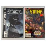 Misc. Collectible Comics Including "Spider-Man" And More (Bagged And Carded)