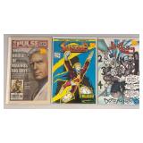 Misc. Collectible Comics Including "60 Cent Bat-Man" And More (Bagged And Carded)