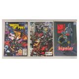 Misc. Collectible Comics Including "Battle Star Gallactica" And More (Bagged And Carded)