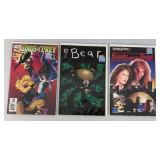 Misc. Collectible Comics Including "Battle Star Gallactica" And More (Bagged And Carded)