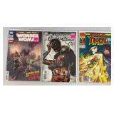 Misc. Collectible Comics Including "WONDER WOMAN" And More (Bagged And Carded)