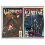 Misc. Collectible Comics Including "60 Cent SUPER-MAN And BAT-MAN" And More (Bagged And Carded)