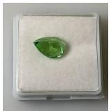 AGSL Authentic Gem Security Lab Natural Sapphire 3.15 Ct Excellent Pear Shape (In Protective Case)
