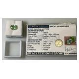AGSL Authentic Gem Security Lab Natural Sapphire 4.00bCt Excellent Cushion Shape (In Protective Case)