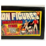 1984 TARA Toy GI JOE/STAR WARS Action Figure Case With One GI JOE Action Figure