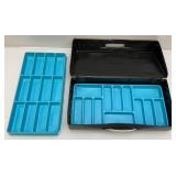 1984 TARA Toy GI JOE/STAR WARS Action Figure Case With One GI JOE Action Figure