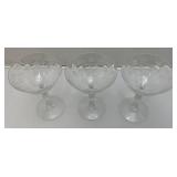 Vintage Fostoria Glass Dinnerware