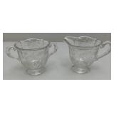 Vintage Fostoria Glass Dinnerware