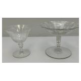 Vintage Fostoria Glass Dinnerware