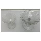 Vintage Fostoria Glass Dinnerware