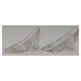Vintage Disney Collectible CINDERELLA"S Acrylic Slippers