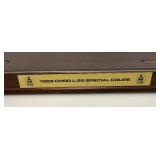 NASCAR Checkered Flag Battery Operated Spinning Die Cast Car Display Base