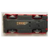 Vintage 1965 China MF-732 Ford Fairlane Ambulance With Siren Friction Car In Original Box (WORKS)