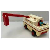 Vintage Fisher-Price Rescue Vehicle With People