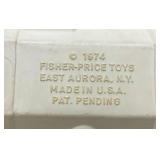 Vintage Fisher-Price Rescue Vehicle With People