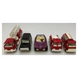 Vintage Miniature Die Cast Tootsie Toy Cars And More
