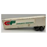 Vintage Miniature Die Cast Cars Including Tootsie Toy, Buddy L Semi  And More