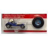 1993 Mattel REDLINE HotWheels Vintage Collection RED BARON BLUE (New Old Stock)