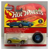 1993 Mattel REDLINE HotWheels Vintage Collection BEATNIK BANDIT Apple Green (New Old Stock)