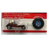 1993 Mattel REDLINE HotWheels Vintage Collection RED BARON Maroon (New Old Stock)