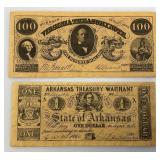 Confederate Currency Unique Replicas Of The Original Currency Set A