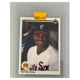 Vintage Autographed North Star Photos And Sammy Sosa Rookie Card And More Including TIM YOUNG