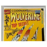 AUTOGRAPHED 1988 WOLVERINE #50 Comic (Bagged And Boarded)