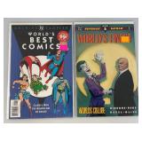 Misc. Collectible Comics Including "SUPERMAN And BATMAN" And More (Bagged And Carded)