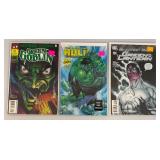 Misc. Collectible Comics Including "HULK" And More (Bagged And Carded)