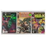 Misc. Collectible Comics Including "STAR WARS" And More (Bagged And Carded)