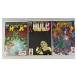 Misc. Collectible Comics Including "HULK" And More (Bagged And Carded)