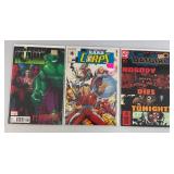 Misc. Collectible Comics Including "HARLEY QUINN" And More (Bagged And Carded)