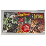 Misc. Collectible Comics Including "X-FORCE" And More (Bagged And Carded)