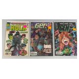 Misc. Collectible Comics Including "HULK" And More (Bagged And Carded)