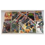Misc. Collectible Comics Including "HULK" And More (Bagged And Carded)