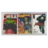 Misc. Collectible Comics Including "HULK" And More (Bagged And Carded)