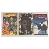 Misc. Collectible Comics Including "SHADOW CABINET" And More (Bagged And Carded)