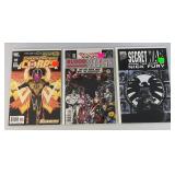 Misc. Collectible Comics Including "BLUE DEVIL" And More (Bagged And Carded)