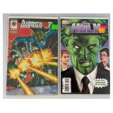 Misc. Collectible Comics Including "BLUE DEVIL" And More (Bagged And Carded)