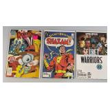 Misc. Collectible Comics Including "SHAZAM" And More (Bagged And Carded)