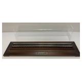 Vintage O Gauge Display Bases One With Acrylic