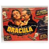 21" x 28" DRACULA Poster Mounted On Cardboard